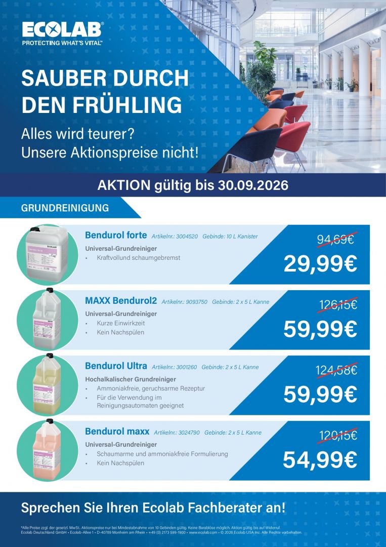 Download Prospekt - ECOLAB Frühlingsaktion