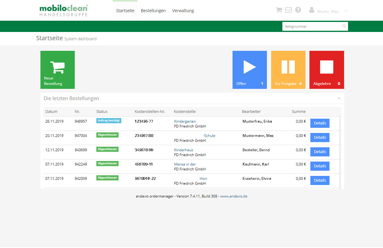 Bild - mobilclean CRM